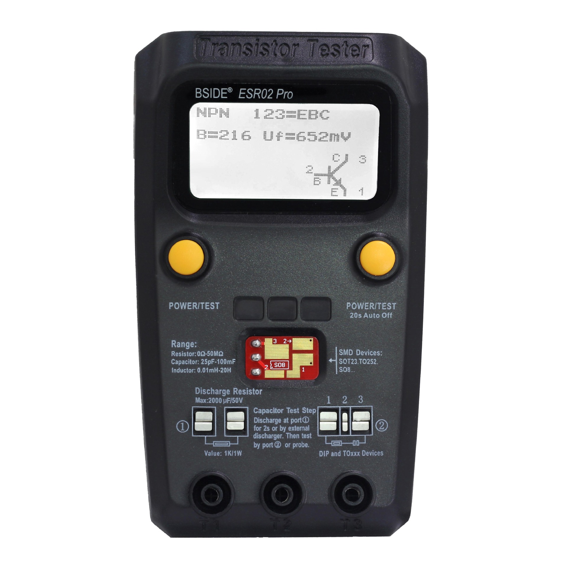 Transistor Test Table M328 Resistance ESR Tester ESR测试仪