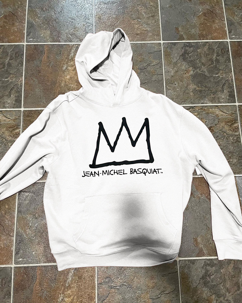 BOMBA STUDIO JEAN MICHEL BASQUIAT 작은 왕관 심플 틈새 시장