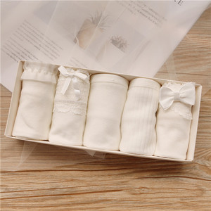 5件套装100%纯棉裆内裤