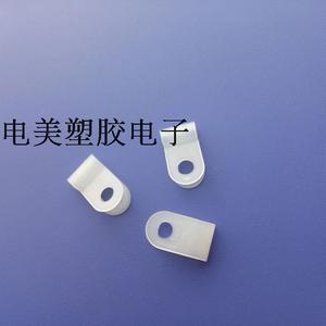 环保出口R型线夹1/8配线固定纽电线线卡线扣固定线扣U型3.3理线夹