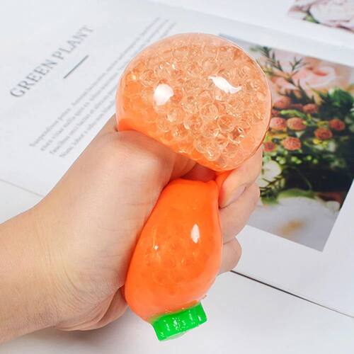 Hot Carrot Pinch Music Adult Decompression Toy Slow Rebound