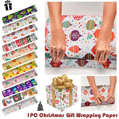 Christmas Wrapping Paper Wedding Decor Gift Wrap Artware Kra