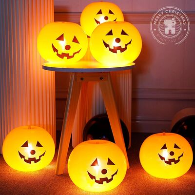 NEW 5-20pcs Halloween Balloons Halloween Decorations Luminou