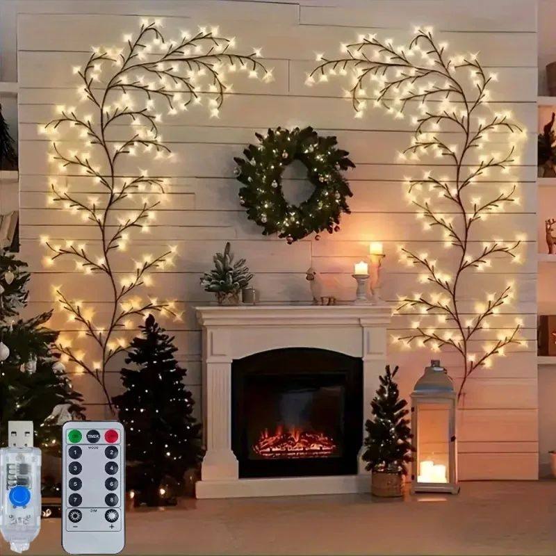 USB Powered Tree Strips Light 8 Modes Fairy Tale Tree Branch
