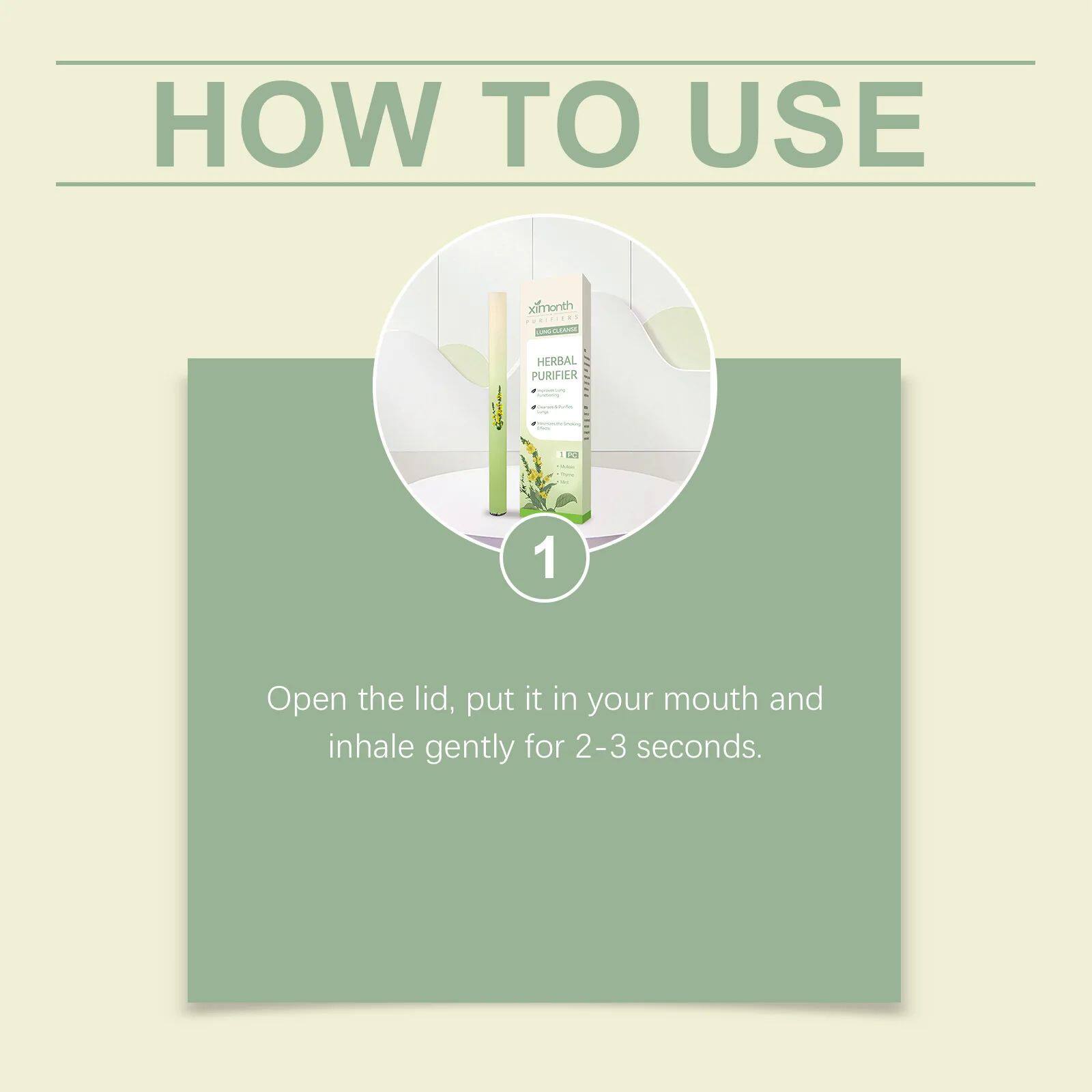 Herbal Body Care Pen Relieve Fatigue Deeply Breath Deep Nour