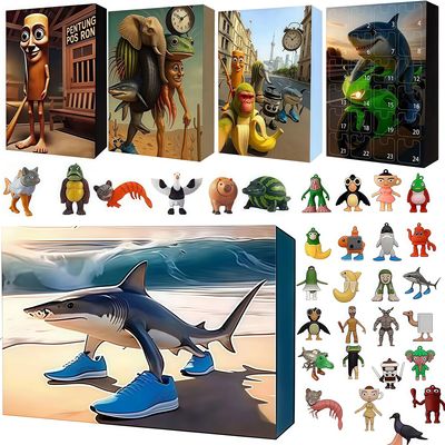 Italian Brainrot Advent Calendar Tung Tung Tung Sahur Tralal