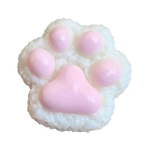 Cat Claw Squishy Fidget Toys Cute Cat Paw Slow Rebound Pinch