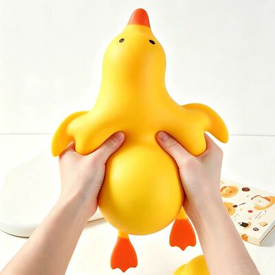 Antistress Duck Squishy Fidgets Toys Cute Animals Duck Slow-