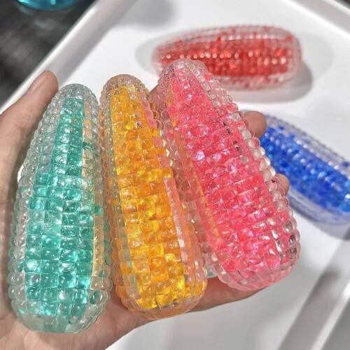 Glazed crystal corn pinch music, vent ball corn, plastic reb