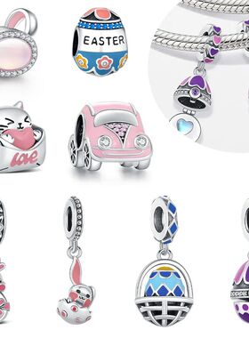 2025 Easter Bead Fit Bracelet Diy Jewelry S925 Sterling Silv