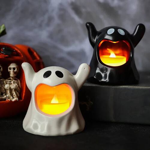 Halloween Candle Holder Decorative Table Candlesticks Hallow