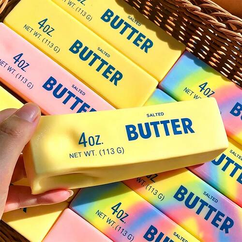 Squishy Butter Stick Fidget Toy Sticky Butter Stick Slow Reb