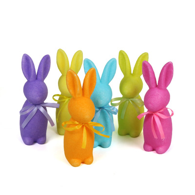 Easter Bunny Flocking Bunny Egg Cuddly Bunny Children's East