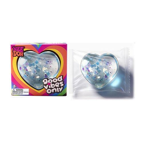 NeeDoh Style Heart Shaped Stress Reliever Super Soft Squishy