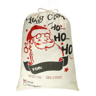 Large Santa Xmas Merry 48x60cm Christmas Sacks 1Pcs Claus