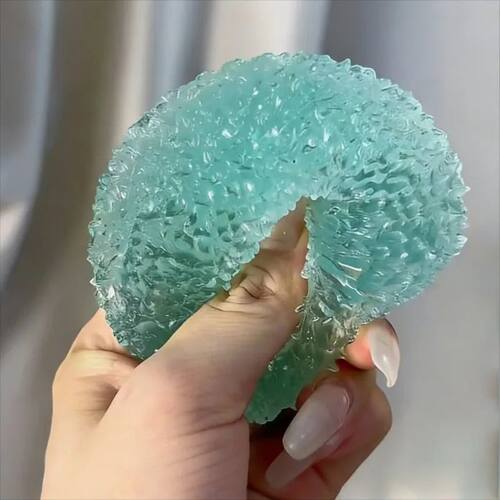 Squishy Ice Ball Maltose Fidgets Toy Super Soft Pink Mochi S