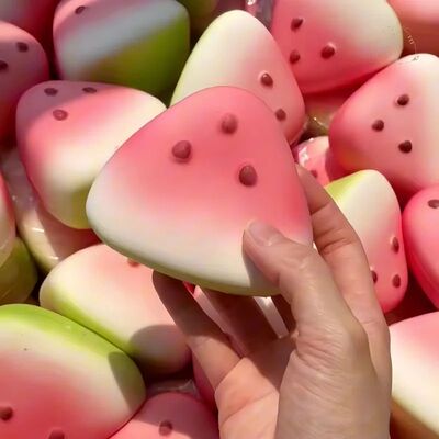 Cute Watermelon Squishy Fidget Toy Slow Rebound Decompressio
