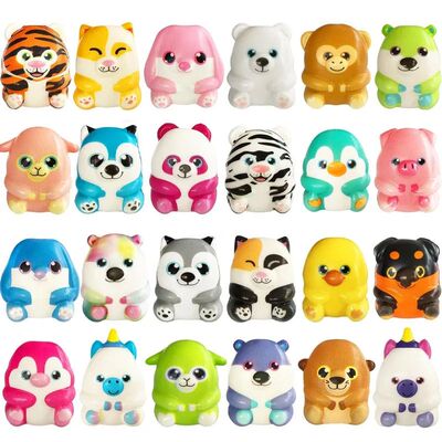 5/15/30PCS Kawaii Mochi Squishies Cartoon Animal Stress Ball