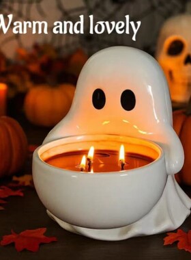 Halloween Ghost Candle Holder Halloween Ghost Candle Holder