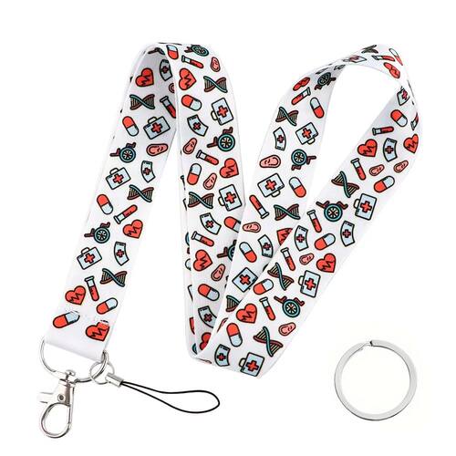 Doctor Nurse Neck Strap Lanyards For Keys Keychain Badge Hol