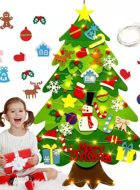 Felt Christmas Tree Diy Christmas Decorations Non-woven Chri