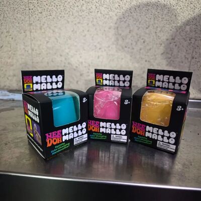 Popular NeeDoh color-changing marshmallow feeling ultraviole