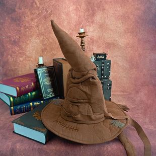 Fashion Movies Witch Wizard Hat Sorting Hat Leather Hallowee