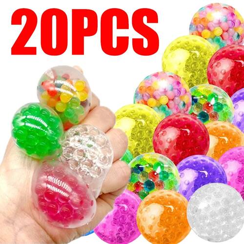 3.5cm Squeeze Ball Soft Rubber Grape Ball Stress Relief Part