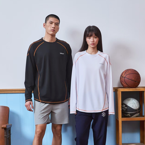 Tip-Off美式哈苏线篮球运动T恤