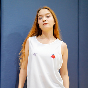 T恤背心宽松透气休闲男 复古篮球实战训练运动速干无袖 TIP OFF美式