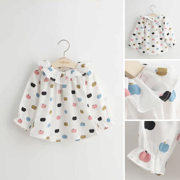 Chemise fille à manche longue - Ref 2085626 Image 1