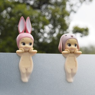 Sonny 饰工位稳定器手机创意贴贴公仔玩偶 Ange趴趴天使办公桌面装