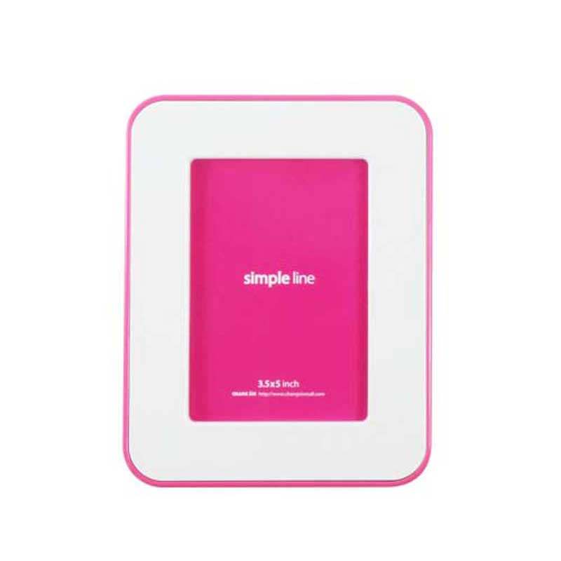 韩国进口相框加厚塑料简约糖果色桌面照片框壁挂客厅装饰相片框