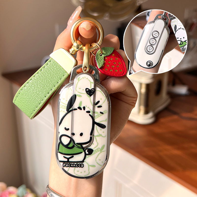 适用于五菱miniev钥匙套宏光mini20款迷你s3扣包宝骏E100女s1车壳