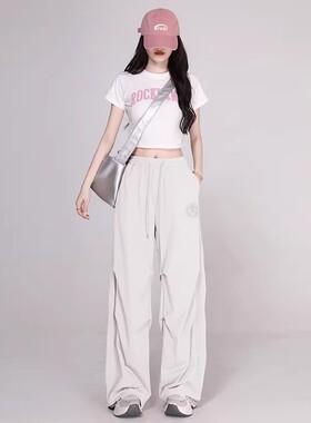 爵士舞服装女套装kpop跳舞上衣嘻哈街舞裤子学生现代舞团体演出服