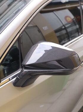 适用于雷克萨斯Lexus NX200 RX300 450 UX260碳纤维后视镜下饰条
