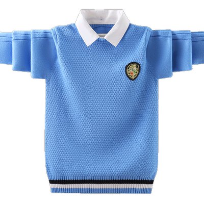 依衣爱多秋冬男加绒加厚毛衣