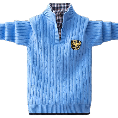 依衣爱多秋冬纯棉加绒加绒毛衣