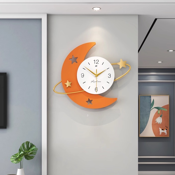 2025爆款明星挂钟--星月挂钟