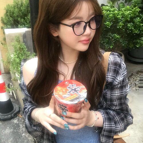 韩版复古格子衬衫背心套装女