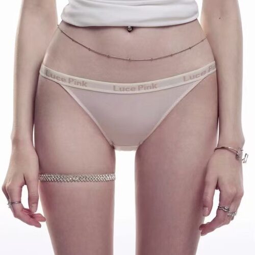 「LA」Pink Leng*边界系列|性感字母运动穿搭纯欲高级感女士内裤