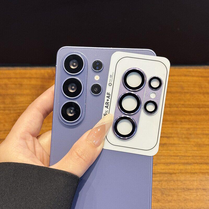 哑光一体适用于三星S26ultra后置摄像头镜头膜贴s26+金属钢化镜头保护贴s26原机色磨砂铠甲一体镜头膜高清潮