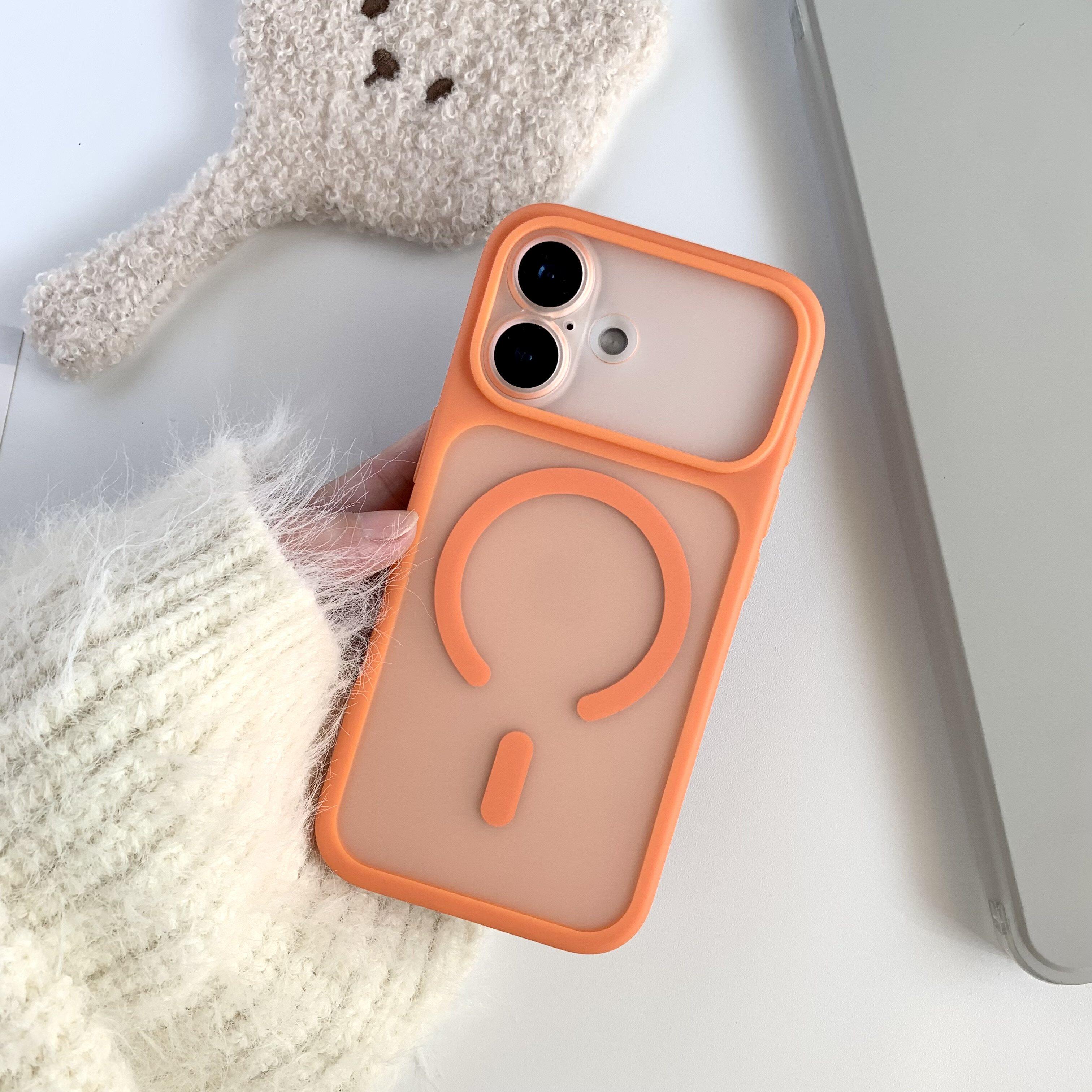 秒变17大视窗可拆卸镜头框适用苹果17promax手机壳iPhone16/15pro可磁吸充电14肤感软边硬背13全包防摔保护套