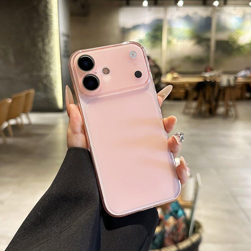 秒变大视窗适用于iPhone17手机壳轻薄磨砂透明苹果17promax全包镜头硅胶16软套15防摔包相机按键14男女防滑