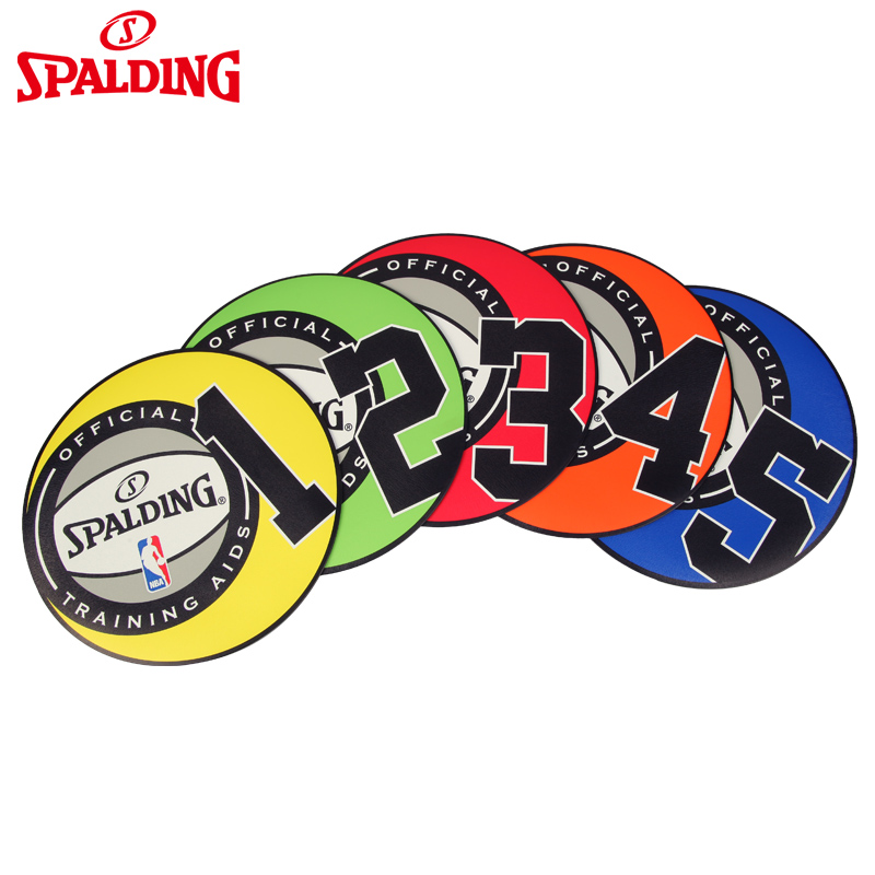 斯伯丁投掷标记点室外体育运动训练游戏标志物运动提示物训练器材