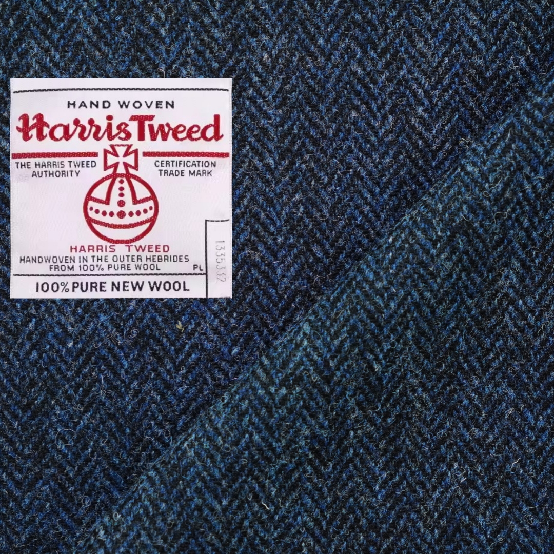 英国进口harristweed蓝色