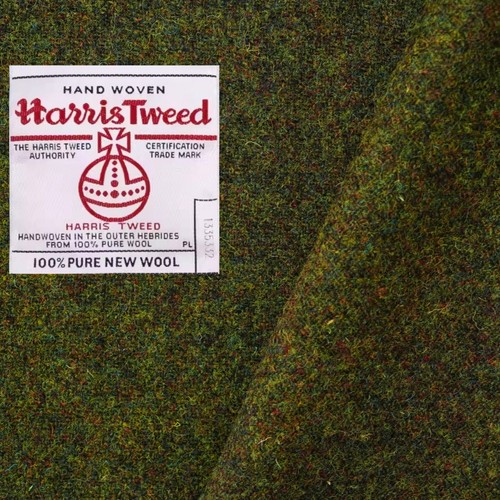 新HarrisTweed秋冬春面料苔藓绿