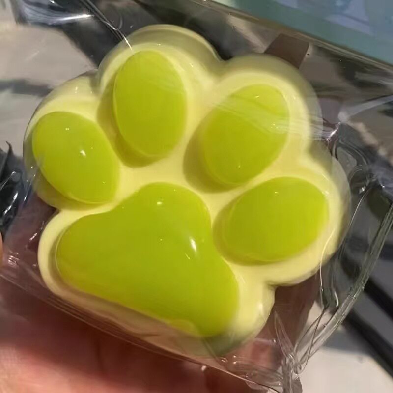 猫爪捏捏乐慢回弹青提葡萄果橙解压手感小红书同款解压