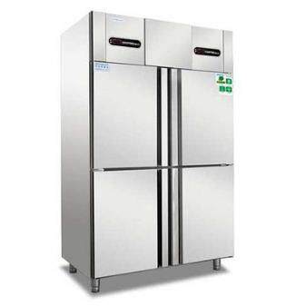 豪利供应厂家冰立方RF4四门直冷双温冰柜冷商用商用西餐厅厨房设