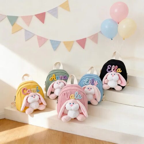 Babybag 个性化订制名字书包儿童双肩包幼儿园Personalized gift